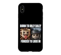 Custodia per iPhone XS Max Dilly Dally Funny Coffee Lover Procrastination Graphic Beans