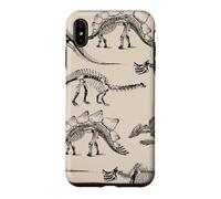 Custodia per iPhone XS Max Dinosaur Bones Prehistoric Animal Fossilized