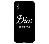 Custodia per iPhone XS Max Dios Es Mi Paz