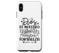 Custodia per iPhone XS Max Dios es nuestro amparo y fortaleza