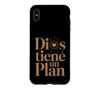 Custodia per iPhone XS Max Dios Tiene Un Piano Fede Motivazione