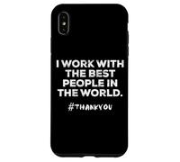 Custodia per iPhone XS Max Dipendente Apprezzamento Leader Boss CEO Vintage Distressed