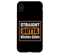 Custodia per iPhone XS Max Direttamente fuori Winston-Salem North Carolina USA Retro Humor