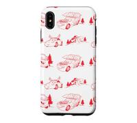 Custodia per iPhone XS Max Disney and Pixar's Cars Radiator Springs Christmas Pattern