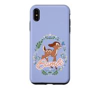 Custodia per iPhone XS Max Disney Bambi Floral Coquette Style Forest Friends Matching