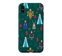 Custodia per iPhone XS Max Disney Frozen Holiday Nutcrackers Scandinavian Christmas