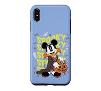 Custodia per iPhone XS Max Disney Halloween Mickey Mouse Vampire Groovy Wavy Spooky