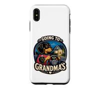 Custodia per iPhone XS Max Divertente bassotto andando alle nonne guida