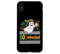 Custodia per iPhone XS Max Divertente Bomboclaat Giamaicano Halloween Ghost Pun