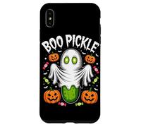 Custodia per iPhone XS Max Divertente Boo Pickle Halloween Party Costume Spooky Regali