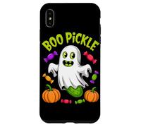Custodia per iPhone XS Max Divertente Boo Pickle Halloween Party Costume Spooky Regali