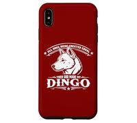 Custodia per iPhone XS Max Divertente cane Dingo