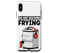 Custodia per iPhone XS Max Divertente costume da friggitrice ad aria non disturbare