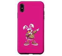 Custodia per iPhone XS Max Divertente Dabbing Bunny Silly Goose Felice Pasqua Ragazze Donne