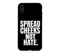 Custodia per iPhone XS Max Divertente detto diffondere guance non odiare sarcastico