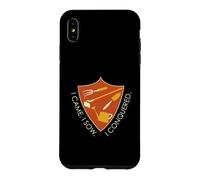 Custodia per iPhone XS Max Divertente gioco di parole di giardinaggio Sono venuto semino ho conquistato