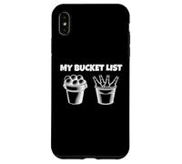 Custodia per iPhone XS Max Divertente Golf Beer My Bucket List