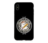 Custodia per iPhone XS Max Divertente insegnante di Halloween che non puoi prendermi
