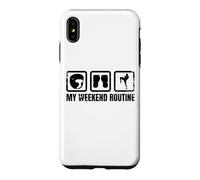 Custodia per iPhone XS Max Divertente Kickboxer Weekend Kickboxer Muay Thai
