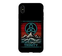 Custodia per iPhone XS Max Divertente nodo Trinity per gli amanti della natura mistica
