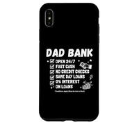 Custodia per iPhone XS Max Divertente Papà Banca Deve Essere Bello Per Mamma