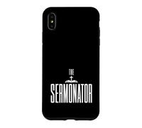 Custodia per iPhone XS Max Divertente pastore predicatore ministero cristiano il sermonatore