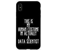 Custodia per iPhone XS Max Divertente scienziato dei dati apprendimento automatico Ai Big Data Science
