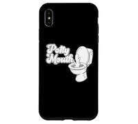 Custodia per iPhone XS Max Divertente vasino con bocca che imprecede la maledizione sarcastica