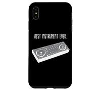 Custodia per iPhone XS Max Dj Mixer Controller Dj Set Attrezzature Gear Giradischi Mix DJ