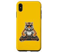 Custodia per iPhone XS Max DJ Tiger Indossare Occhiali Da Sole - Urban Streetwear Dance Music