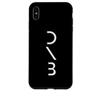 Custodia per iPhone XS Max DnB Drum and Bass Musica Minimal Rave, Neurofunk Liquid DJ
