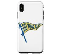 Custodia per iPhone XS Max Do Your Best Vintage Cub Scout Pennant