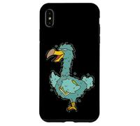 Custodia per iPhone XS Max Dodo Uccello con occhiali e libro