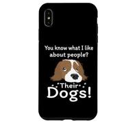 Custodia per iPhone XS Max Dog Groomer Sai cosa mi piace delle persone che amano il loro cane
