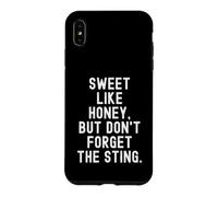 Custodia per iPhone XS Max dolce come il miele ma non dimenticare la puntura Witty