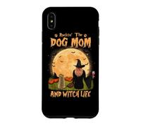 Custodia per iPhone XS Max Dondolo il cane mamma e strega vita Shar Pei Halloween