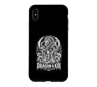 Custodia per iPhone XS Max Drago e Koi salgono nella leggenda mitica