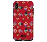 Custodia per iPhone XS Max DreamWorks Trolls Lunar New Year Red All-Over Print