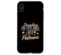Custodia per iPhone XS Max Dumpling I miei sentimenti in Pelmeni Per Russo Dumpling Lover