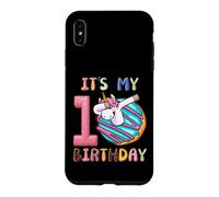Custodia per iPhone XS Max È il mio decimo compleanno Ragazze di 10 anni Dab Unicorn & Donut