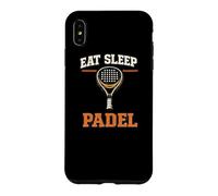 Custodia per iPhone XS Max Eat Sleep Padel Mangia Dormi Padel Ripeti Giocatore Pala