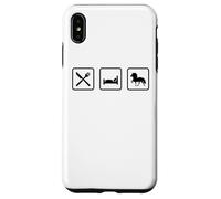 Custodia per iPhone XS Max Eat Sleep Tölt - Cavallo islandese