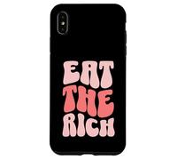 Custodia per iPhone XS Max Eat The Rich Retro Wavy