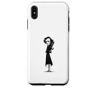 Custodia per iPhone XS Max Edgar Allan Poe Beloved Cat