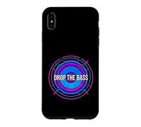 Custodia per iPhone XS Max EDM Dubstep Basshead Drop The Bass Speaker