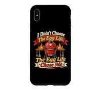 Custodia per iPhone XS Max Egg Life - Barbecue divertente per barbecue Pitmaster
