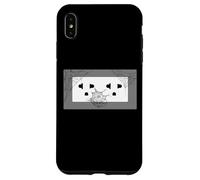 Custodia per iPhone XS Max Electrical Outlet Plug and Socket Couples Halloween Costume