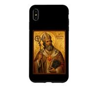 Custodia per iPhone XS Max Elegante icona cattolica di Sant'Agostino d'Ippona