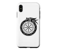 Custodia per iPhone XS Max Elmo del terrore di Ouroboros nordico