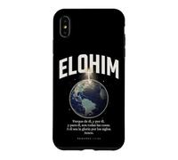 Custodia per iPhone XS Max Elohim All Things Are From Him Christian Spanish Bibbia Verse